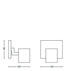 Philips Wandspot MyLiving Runner Aluminium 50W -InterieurKunst Verkoopwinkel 123 25445