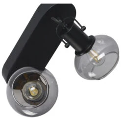 GAMMA Opbouwspots Este 2-lichts Zwart-glas -InterieurKunst Verkoopwinkel 123 25459