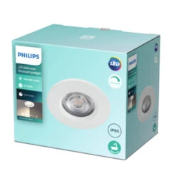 Philips Badkamer LED Inbouwspot Dive 1x5W Wit -InterieurKunst Verkoopwinkel 123 25469
