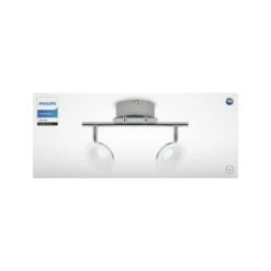 Philips Opbouwspot Mackinaw 4-lichts Chroom -InterieurKunst Verkoopwinkel 123 25498