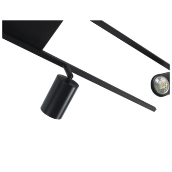 GAMMA Opbouwspots Lecce 4-lichts Zwart 3 GAMMA Opbouwspots Lecce 4-lichts Zwart - Afbeelding 3