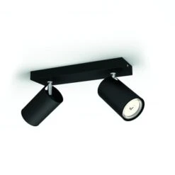 Philips Duospot Kosipo LED Zwart 230V -InterieurKunst Verkoopwinkel 123 25537