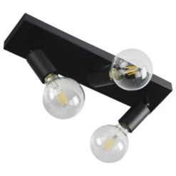 GAMMA Opbouwspots Capri 3-lichts Zwart -InterieurKunst Verkoopwinkel 123 25559