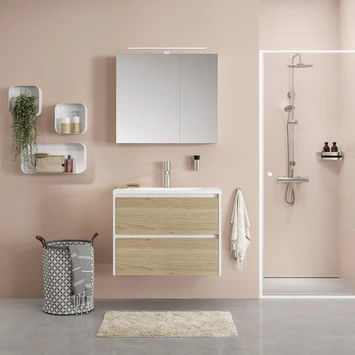 Tiger Spiegelverlichting Ancis Wit 60cm 3 Tiger Spiegelverlichting Ancis Wit 60cm - Afbeelding 3