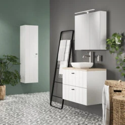 Tiger Spiegelverlichting Ancis Wit 60cm 15 Tiger Spiegelverlichting Ancis Wit 60cm -InterieurKunst Verkoopwinkel 123 25575