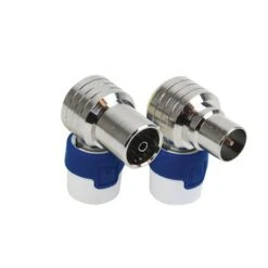 Hirschmann Coax Connector Haaks M/f