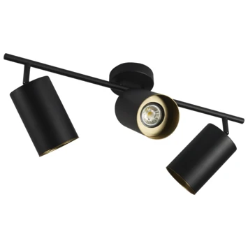 GAMMA Opbouwspots Genova 3-lichts Zwart 1 GAMMA Opbouwspots Genova 3-lichts Zwart