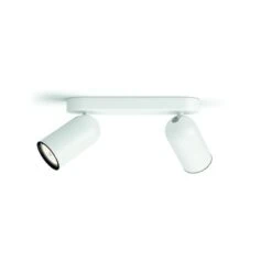 Philips Opbouwspot MyLiving Pongee LED Wit 2 X 5.5W -InterieurKunst Verkoopwinkel 123 25603