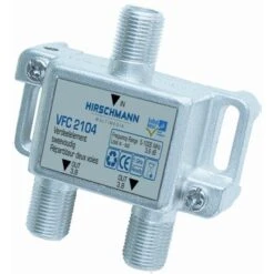 Hirschmann Tweeverdeler F-connector VFC 2104