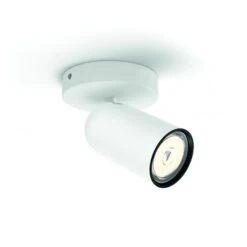 Philips Opbouwspot MyLiving Pongee LED Wit 5.5W -InterieurKunst Verkoopwinkel 123 25628
