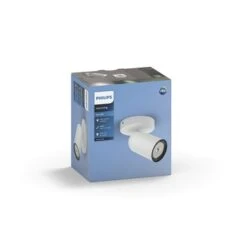 Philips Opbouwspot MyLiving Pongee LED Wit 5.5W -InterieurKunst Verkoopwinkel 123 25630