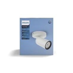 Philips Opbouwspot MyLiving Pongee LED Wit 5.5W -InterieurKunst Verkoopwinkel 123 25631