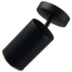 GAMMA Opbouwspot Genova 1-lichts Zwart -InterieurKunst Verkoopwinkel 123 25635