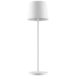 BRILLIANT Tafellamp Kaami Draagbaar LED 2W Voor Buiten Met USB Oplaadbare Accu 180lm, Wit -InterieurKunst Verkoopwinkel 123 25684
