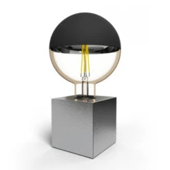 Calex E27 Tafellamp-voet Met Schakelaar Max.1x40W 1,8M Snoer, Satijn Nikkel 5 Calex E27 Tafellamp-voet Met Schakelaar Max.1x40W 1,8M Snoer, Satijn Nikkel -InterieurKunst Verkoopwinkel 123 25699