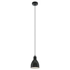 EGLO Hanglamp Priddy Zwart
