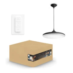 Philips Hue Cher Hanglamp 1x39W Zwart Incl. Switch En Bluetooth