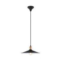 Eglo Hanglamp Bridport Zwart