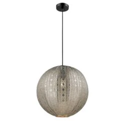 Hanglamp Aisha Ø 40cm Zilver