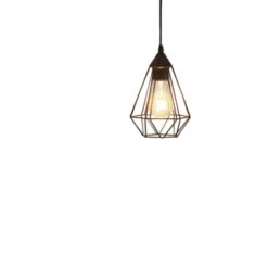 EGLO Hanglamp Tarbes 1-L Zwart -InterieurKunst Verkoopwinkel 123 25917