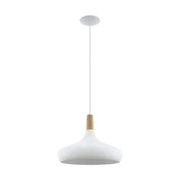EGLO Hanglamp Sabinar 400 Mm Wit 1 EGLO Hanglamp Sabinar 400 Mm Wit