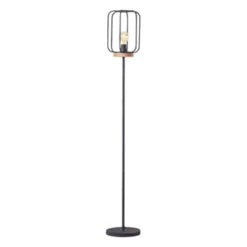 Brilliant Tosh Vloerlamp E27 52W Zwart