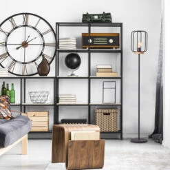 Brilliant Tosh Vloerlamp E27 52W Zwart -InterieurKunst Verkoopwinkel 123 25980