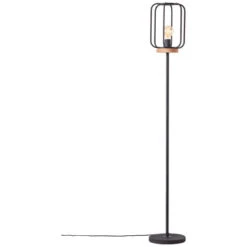 Brilliant Tosh Vloerlamp E27 52W Zwart -InterieurKunst Verkoopwinkel 123 25983