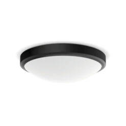 Philips Doris Plafondlamp Zwart 17W IP44 -InterieurKunst Verkoopwinkel 123 26127