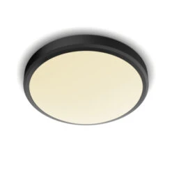 Philips Doris Plafondlamp Zwart 17W IP44 -InterieurKunst Verkoopwinkel 123 26128