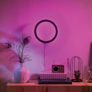 Philips Hue Wandlamp Sana Zwart 4 Philips Hue Wandlamp Sana Zwart - Afbeelding 4