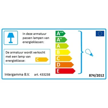 GAMMA Plafondlamp Felice Transparant 2 GAMMA Plafondlamp Felice Transparant - Afbeelding 2