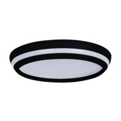 Lutec Connect Slimme Plafondlamp Cepa Zwart Ø45cm 40W