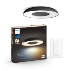 Philips Hue Still Plafonniere 1x32W Zwart Incl. Switch En Bluetooth