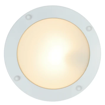 GAMMA Plafonniere Lublin 19cm Wit IP44 2 GAMMA Plafonniere Lublin 19cm Wit IP44 - Afbeelding 2