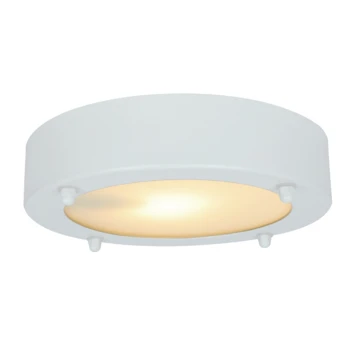 GAMMA Plafonniere Lublin 19cm Wit IP44 4 GAMMA Plafonniere Lublin 19cm Wit IP44 - Afbeelding 4