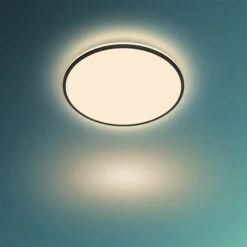 Philips Plafonnière Ozziet Zwart 1x22W -InterieurKunst Verkoopwinkel 123 26288