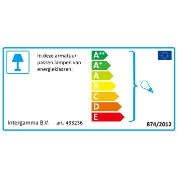 GAMMA Plafondlamp Carballo Transparant 2 GAMMA Plafondlamp Carballo Transparant - Afbeelding 2
