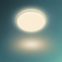 Philips Plafonnière Ozziet Wit 1x18w -InterieurKunst Verkoopwinkel 123 26304