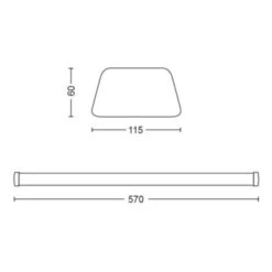 Philips TL LED Lamp Softline Warm Wit 25 W -InterieurKunst Verkoopwinkel 123 26312