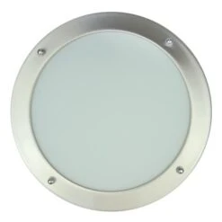 GAMMA Plafonnière Lublin 28 Cm Staal