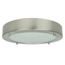 GAMMA Plafonnière Lublin 28 Cm Staal -InterieurKunst Verkoopwinkel 123 26409