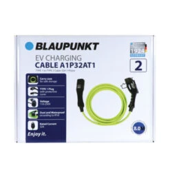 Blaupunkt Electric Verhicle 1 Fase Laadkabel Type 1 32Ah Capaciteit -InterieurKunst Verkoopwinkel 123 2641