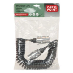 Carpoint Verlengkabel Voor Aanhanger 7P 12V Min 65cm, Max 270cm ø1,2cm -InterieurKunst Verkoopwinkel 123 2643