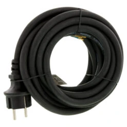 Aansluitsnoer 3x1.5mm² Neopreen 5 Meter Zwart -InterieurKunst Verkoopwinkel 123 26508