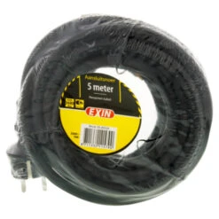 Aansluitsnoer 3x1.5mm² Neopreen 5 Meter Zwart -InterieurKunst Verkoopwinkel 123 26513