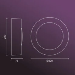 Philips Hue Outdoor Buitenlamp Daylo Aluminium -InterieurKunst Verkoopwinkel 123 26643