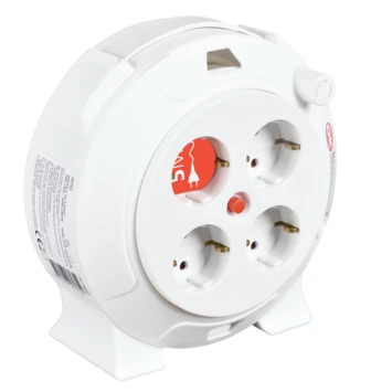 OK Kabelbox 4-voudig RA Wit 5 Meter 2 OK Kabelbox 4-voudig RA Wit 5 Meter - Afbeelding 2