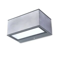 Lutec Buitenlamp Gemini RVS 2-lichts