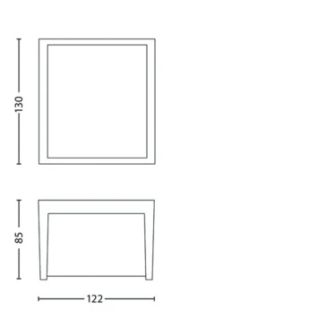 Philips Buitenlamp Macaw Zwart LED 3W 3 Philips Buitenlamp Macaw Zwart LED 3W - Afbeelding 3